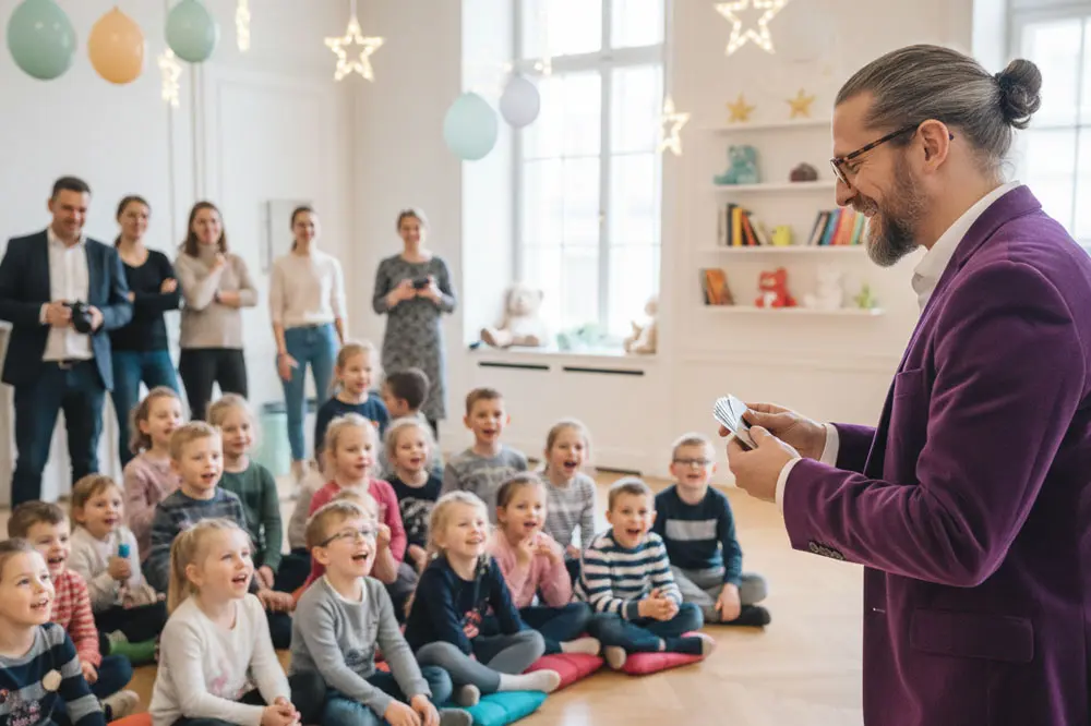Kinderzauberei: interaktiv und altersgerecht mit viel Mitmachen