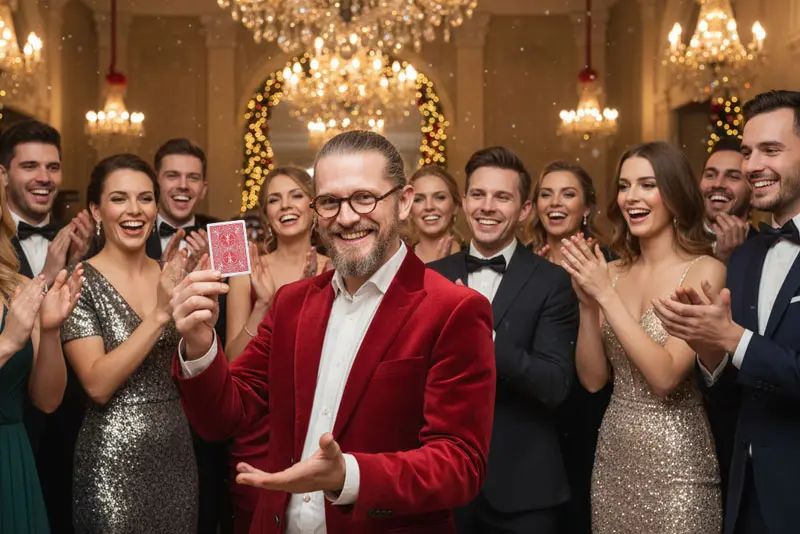 Publikum bei einer Zaubershow – neutraler Eindruck